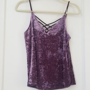 Velvet tank